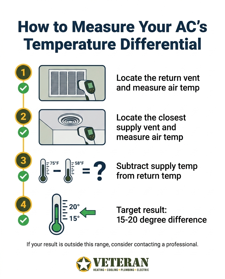 How to Measure Your AC's Temperature Differential