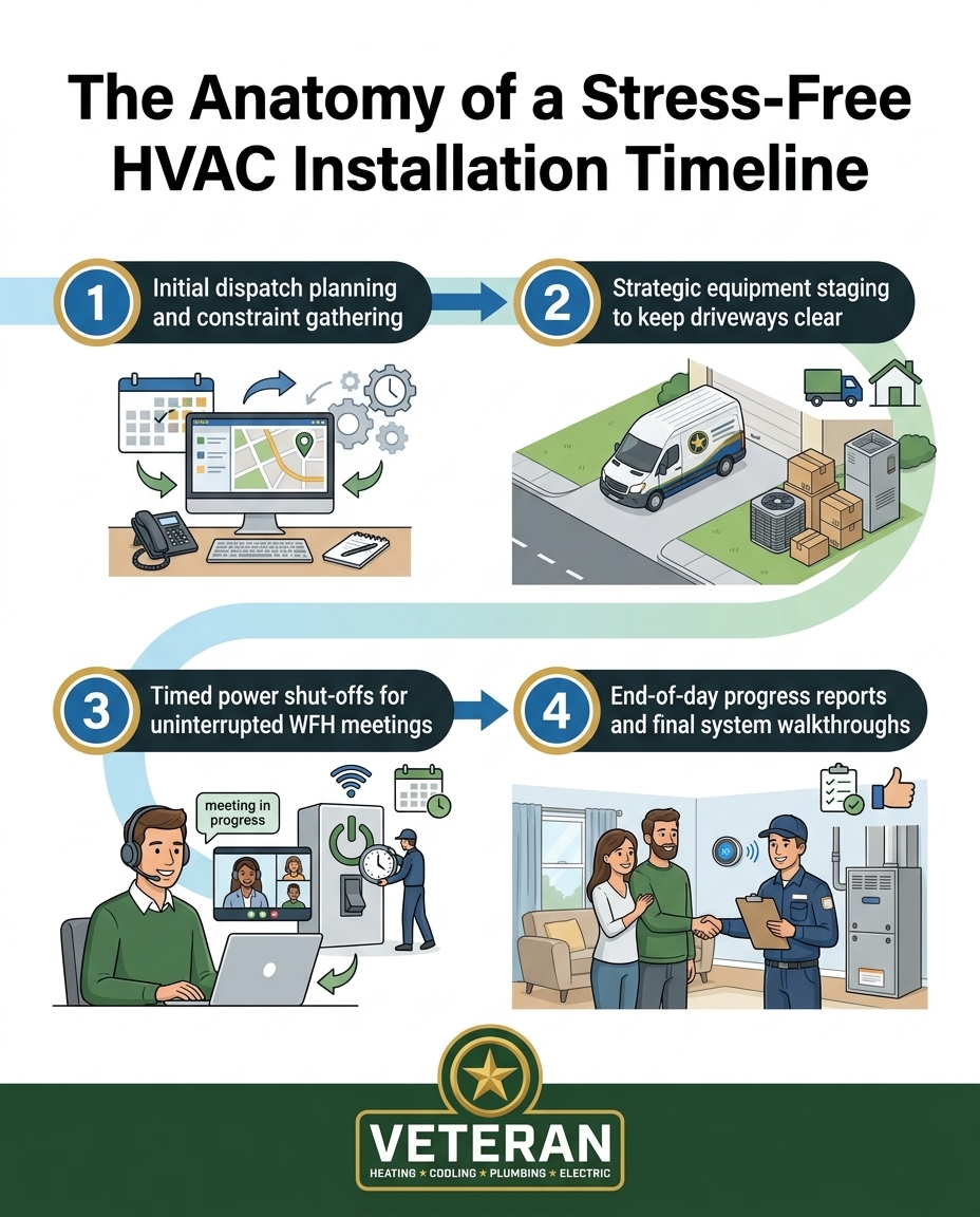 The Anatomy of a Stress-Free HVAC Installation Timeline