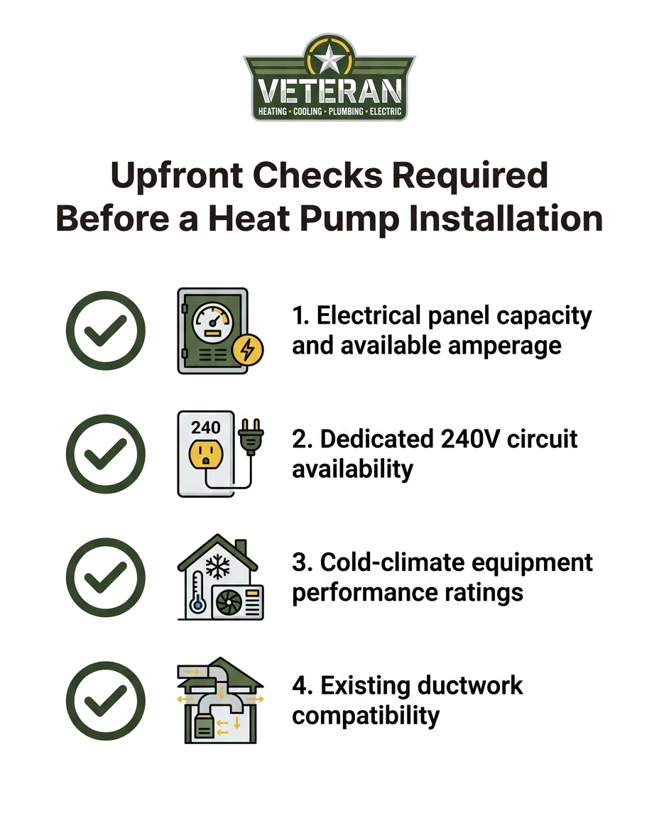 Upfront Checks Required Before a Heat Pump Installation