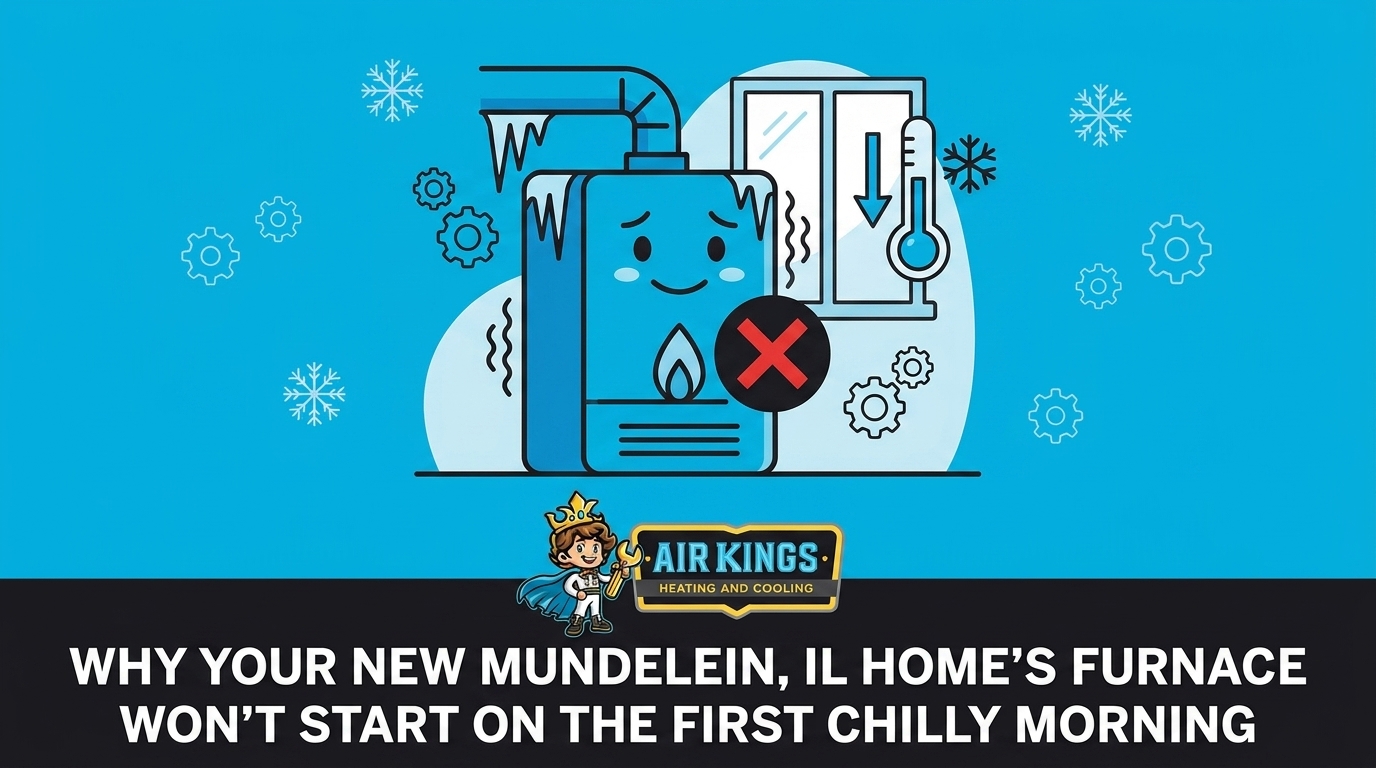 Why Your New Mundelein Home's Furnace Won't Start on the First Chilly Morning