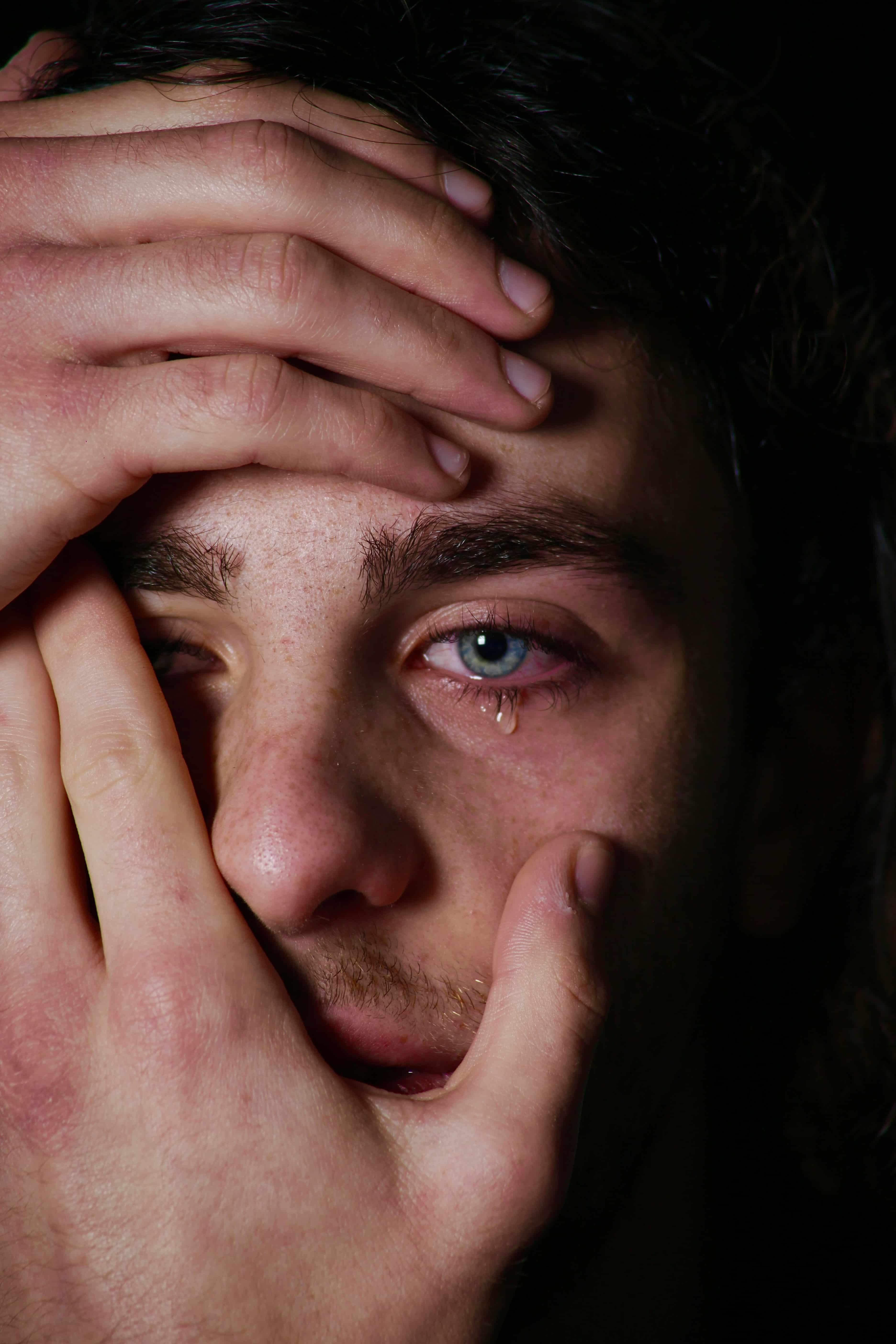 Water.Day_man showing tears