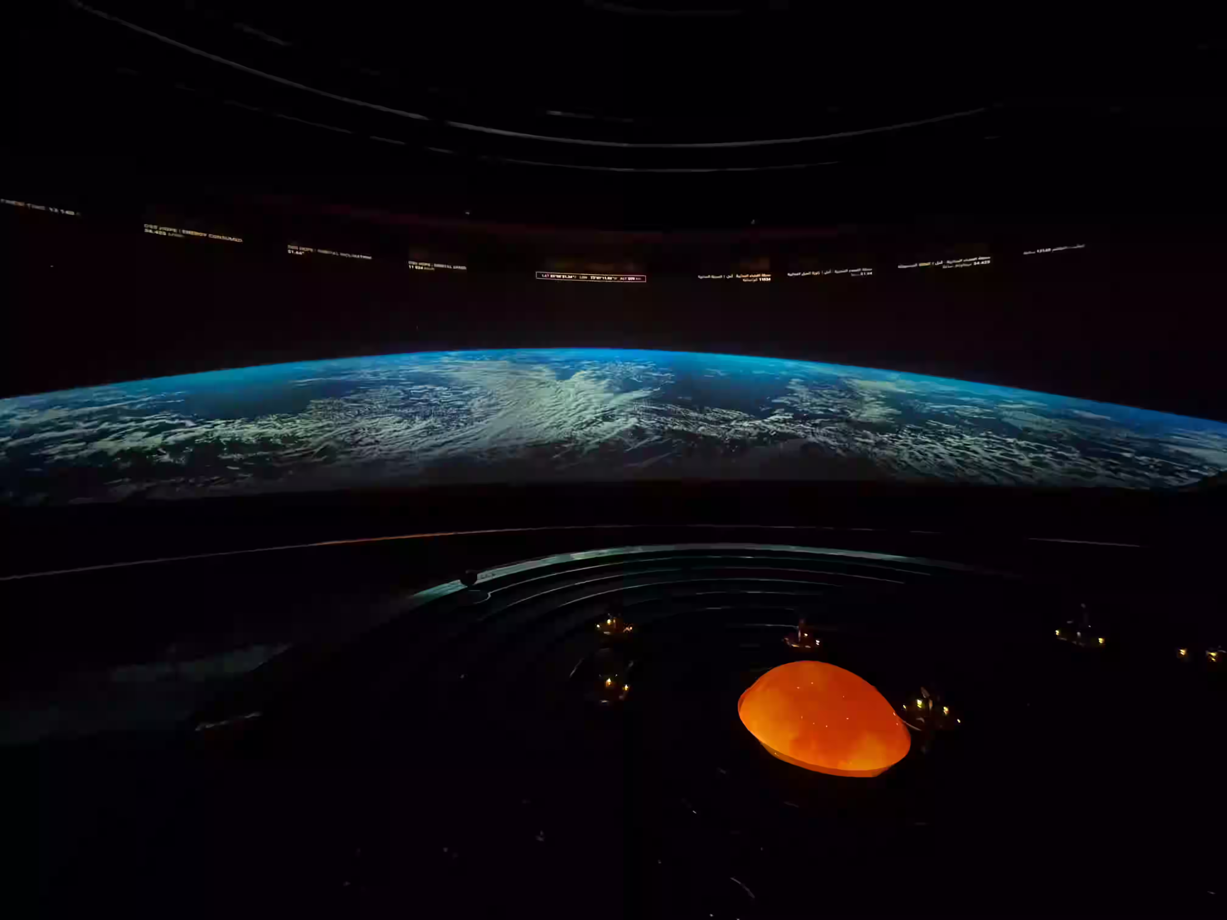 Water.Day_view on planet earth from space