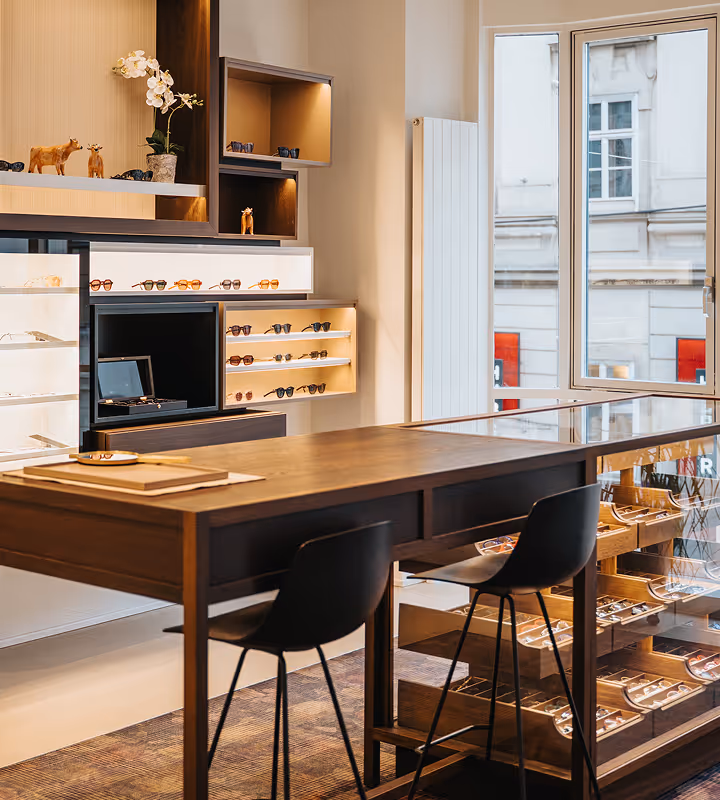 Beratung für optimales Sehen und typgerechten Stil