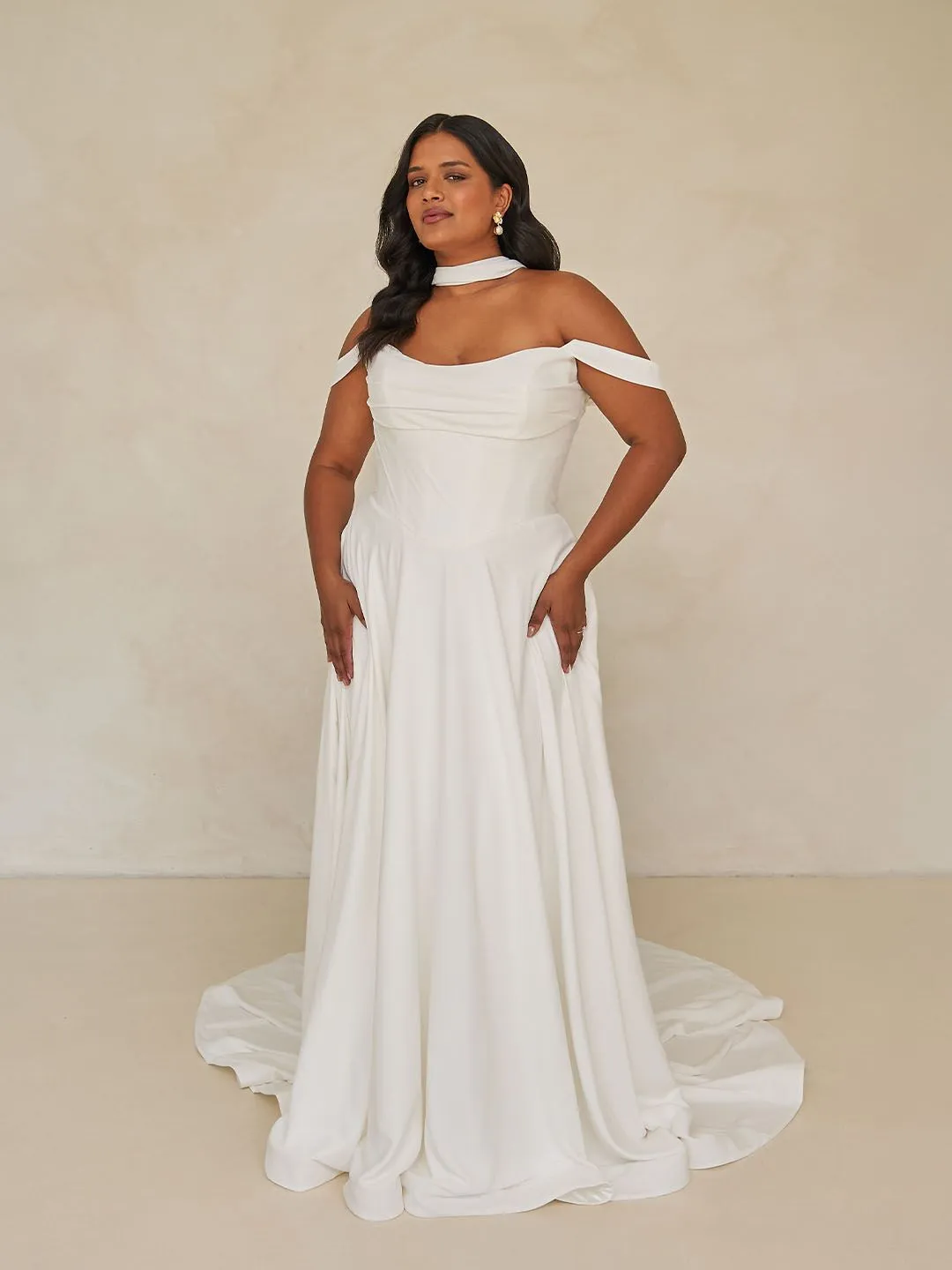 Wilder-Mae Wedding Dress by Madi Lane bridal for even on a rainy day bridal boutique