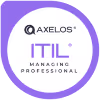 ITIL Managing Professional certification badge.