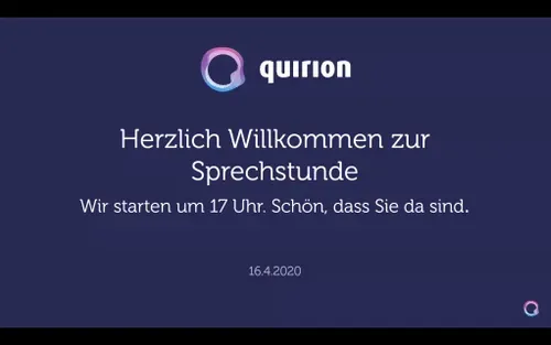 Aufzeichnung: Sprechstunde am 16.04.2020