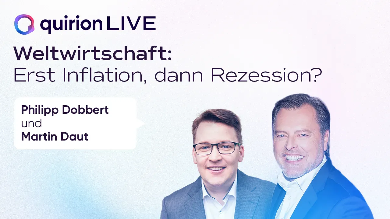 Aufzeichnung: quirion LIVE am 25.08.2022