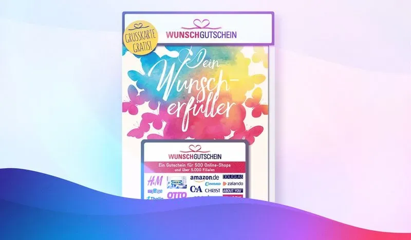 Ein Wunschgutschein für die Geldanlage