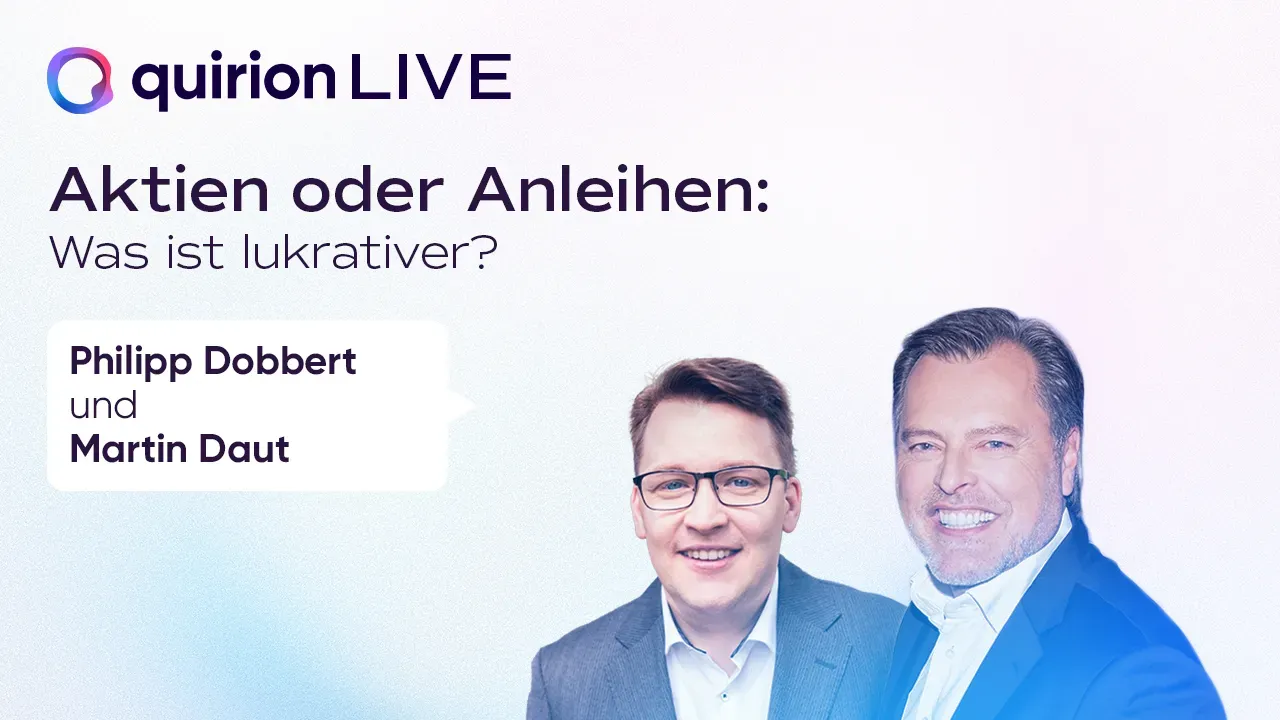 Aufzeichnung: quirion LIVE am 31.08.2023