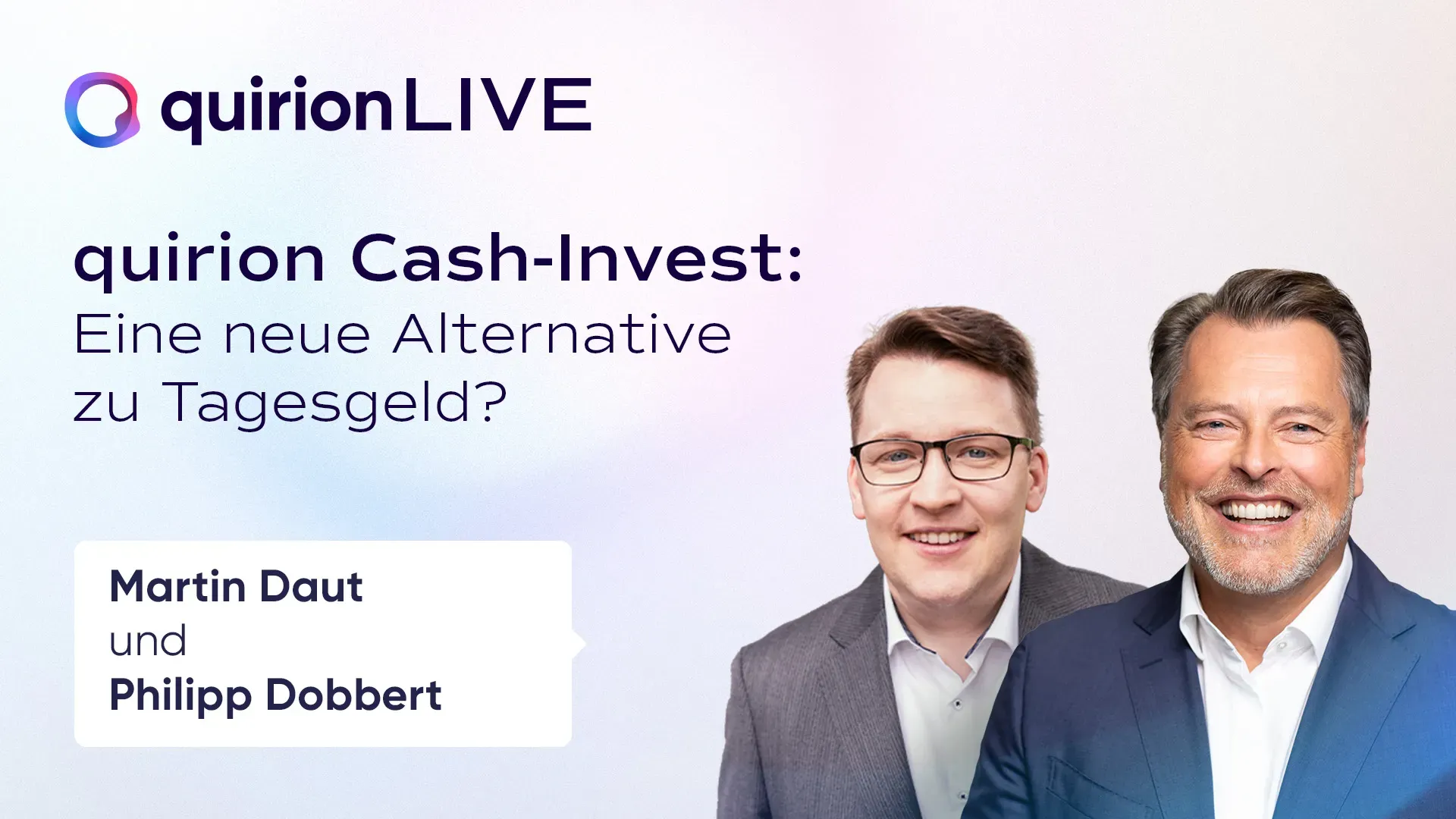 Aufzeichnung: quirion LIVE 28.09.2023