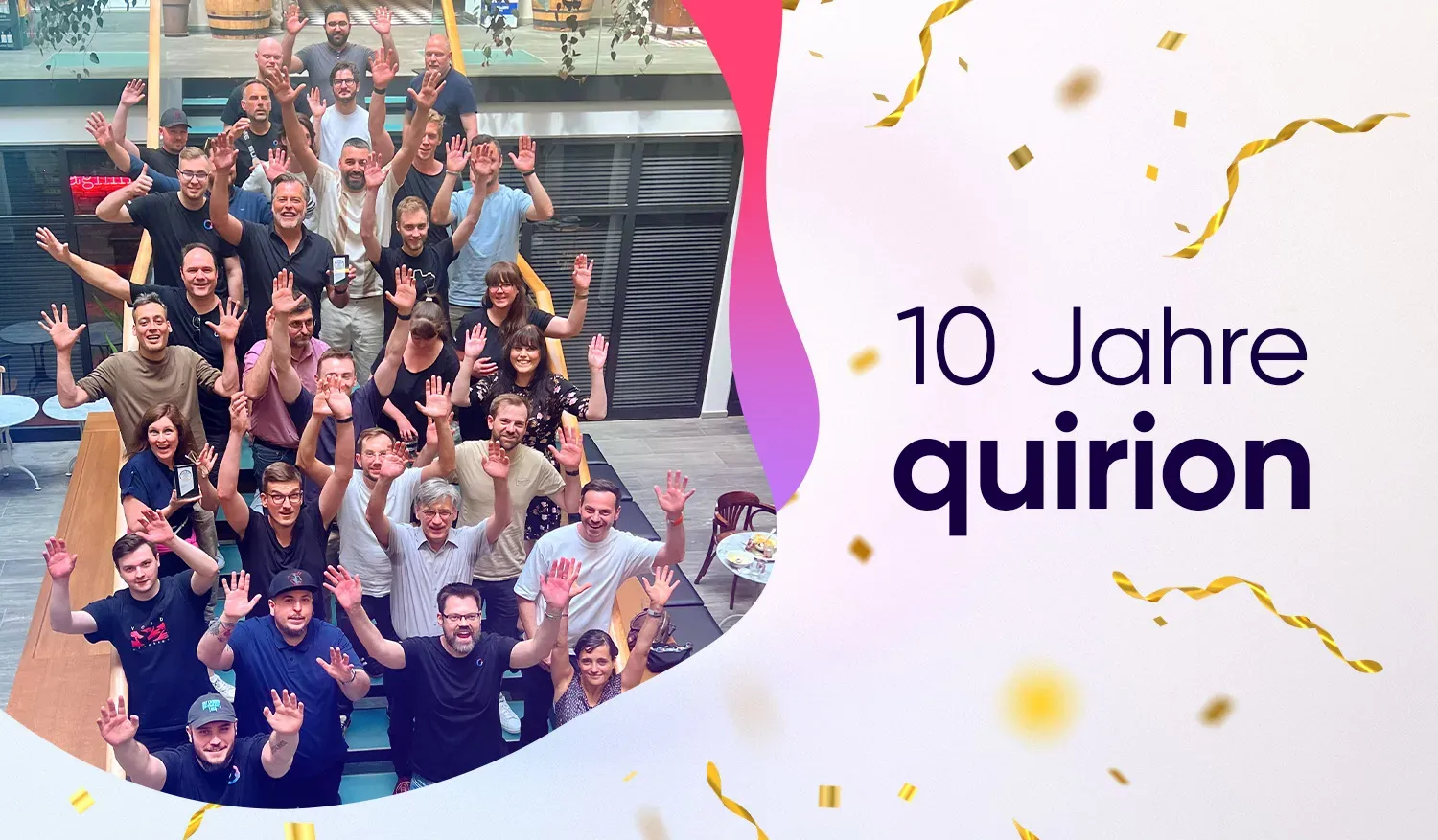 10 Jahre quirion: 10 Meilensteine 