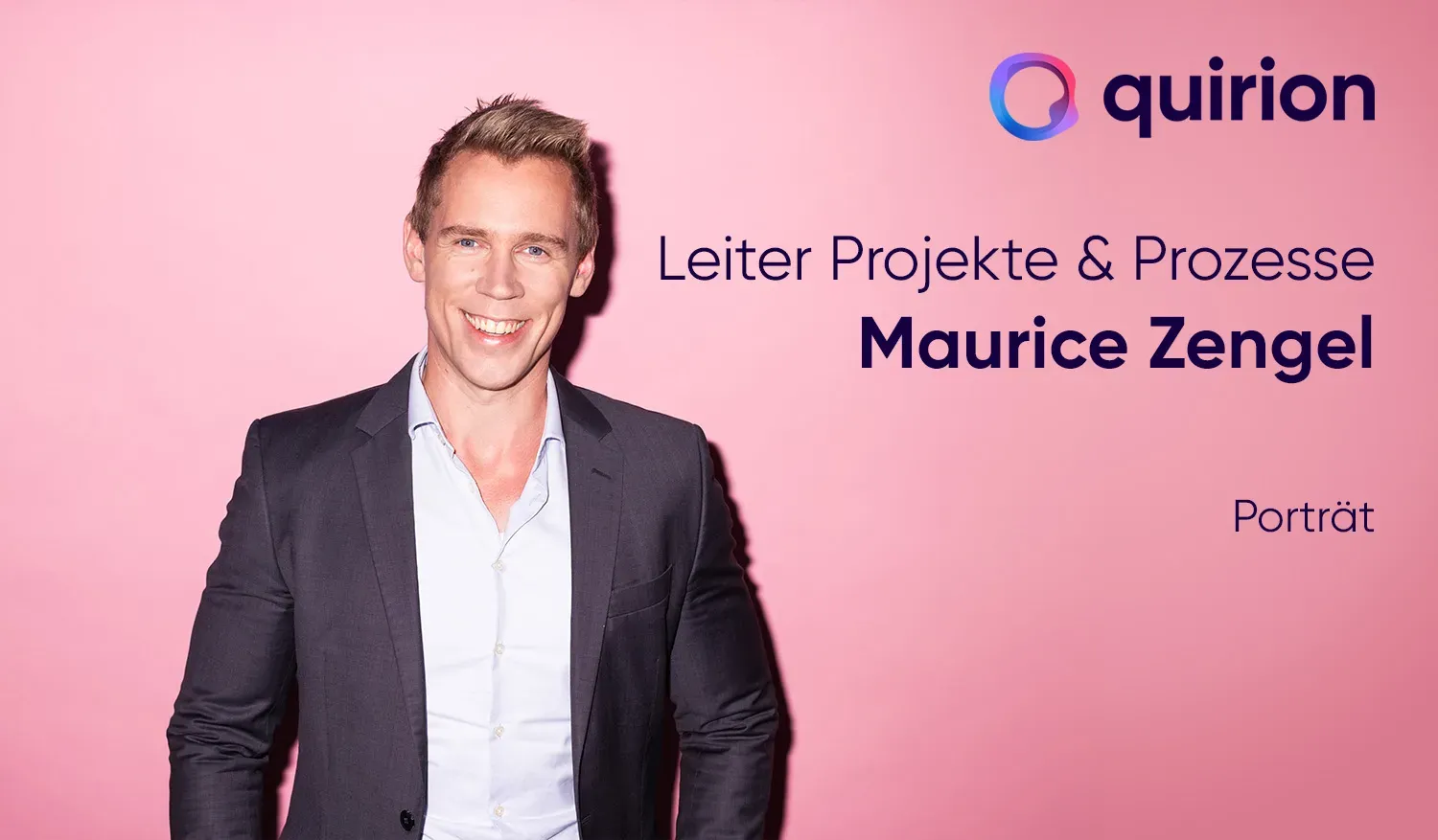 Einer, der gern die Initiative ergreift