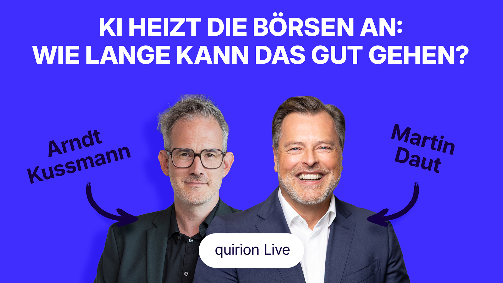 Aufzeichnung: quirion LIVE am 30.07.2026