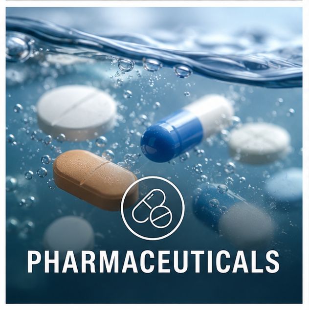 Pharmaceutical traces in water