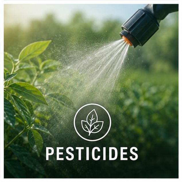 Pesticides in water