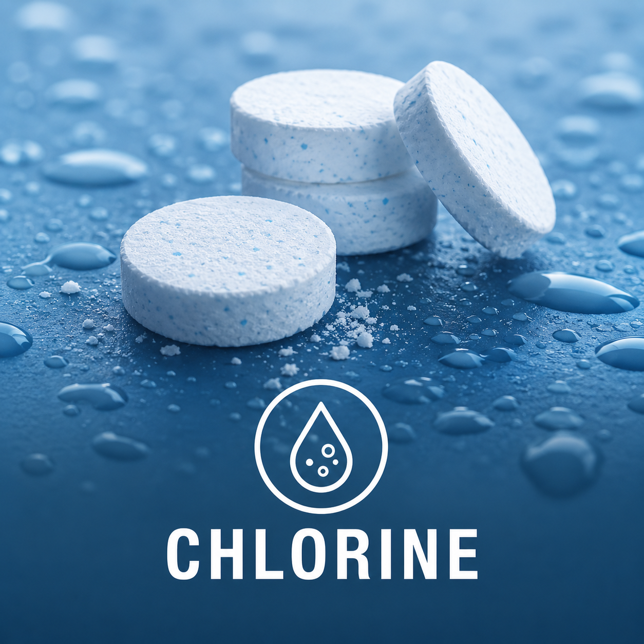 Chlorine in tap water