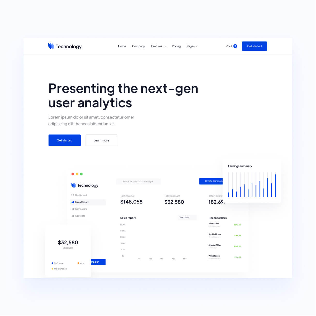 Brand refresh for Technology app