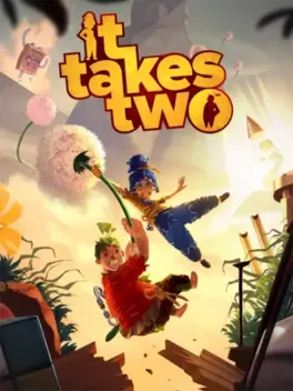 A cover image of the game It Takes Two