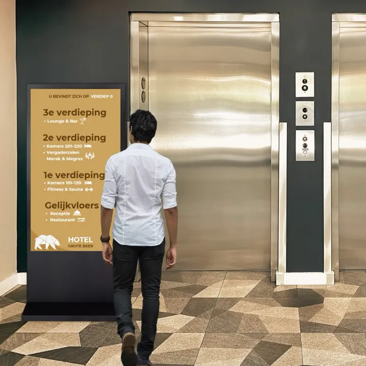 Connectify | Digital signage interactieve wayfinding