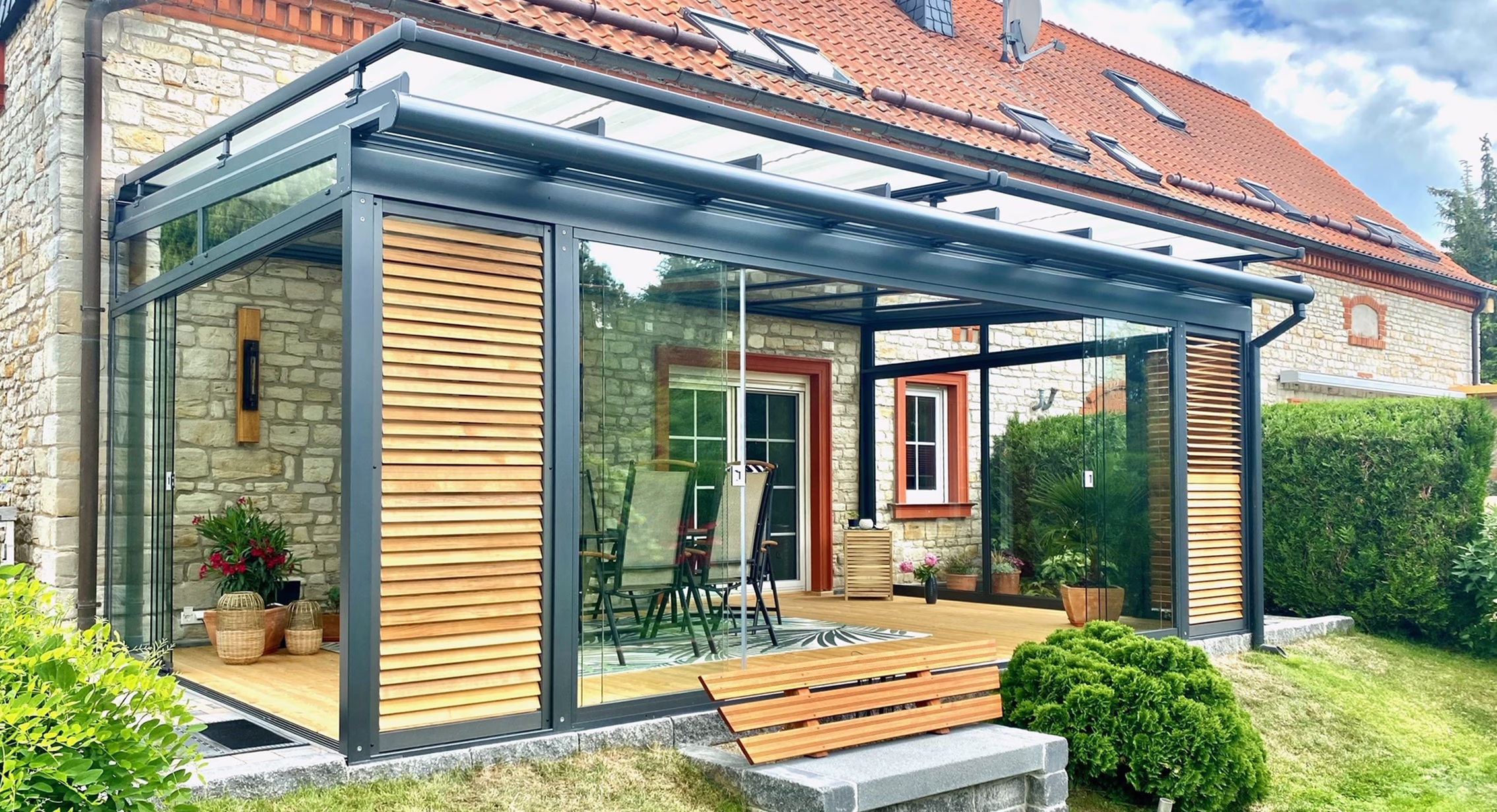 Schatteria Comfort Lamellendächer