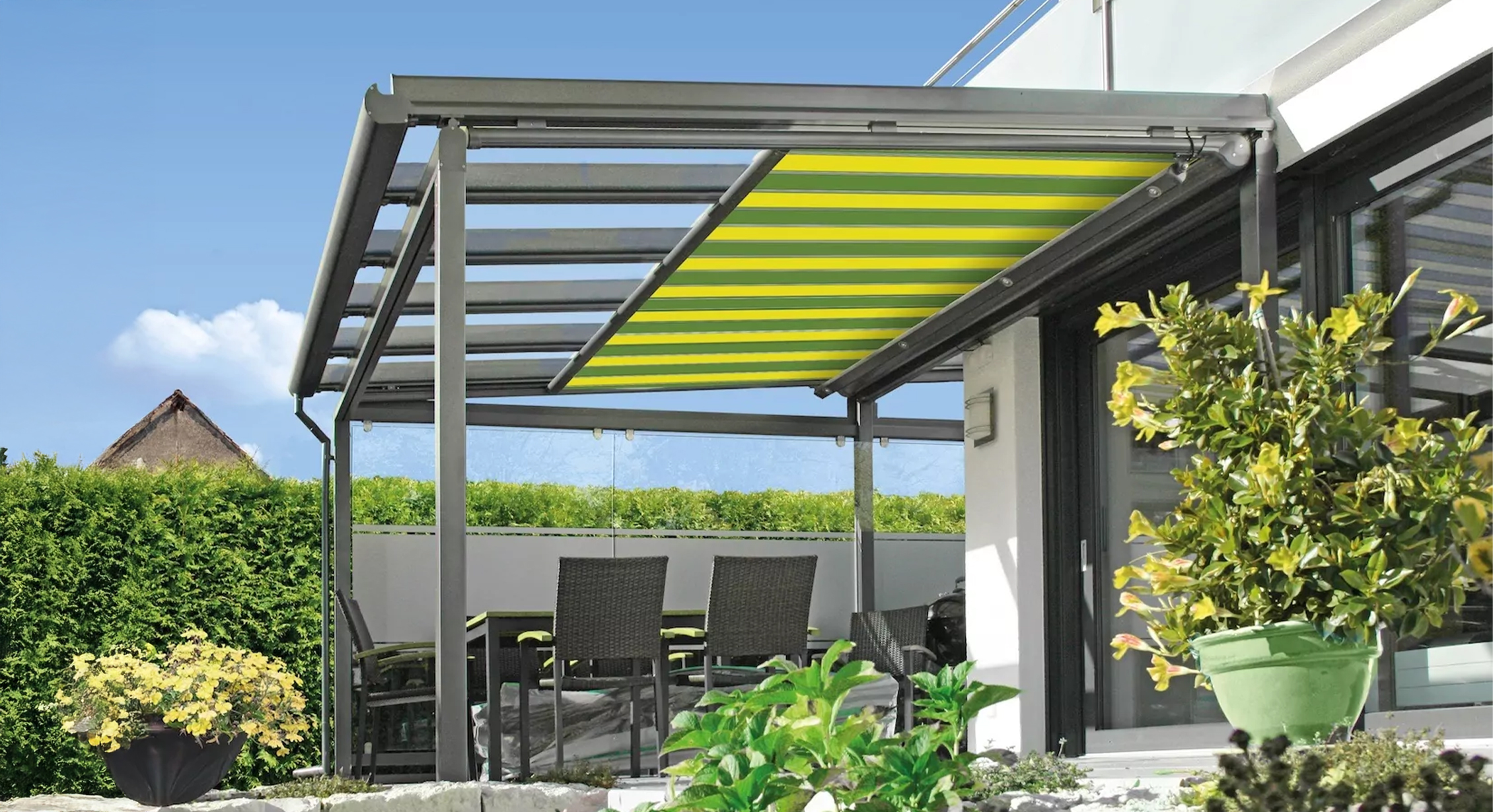 Schatteria Premium Lamellendächer