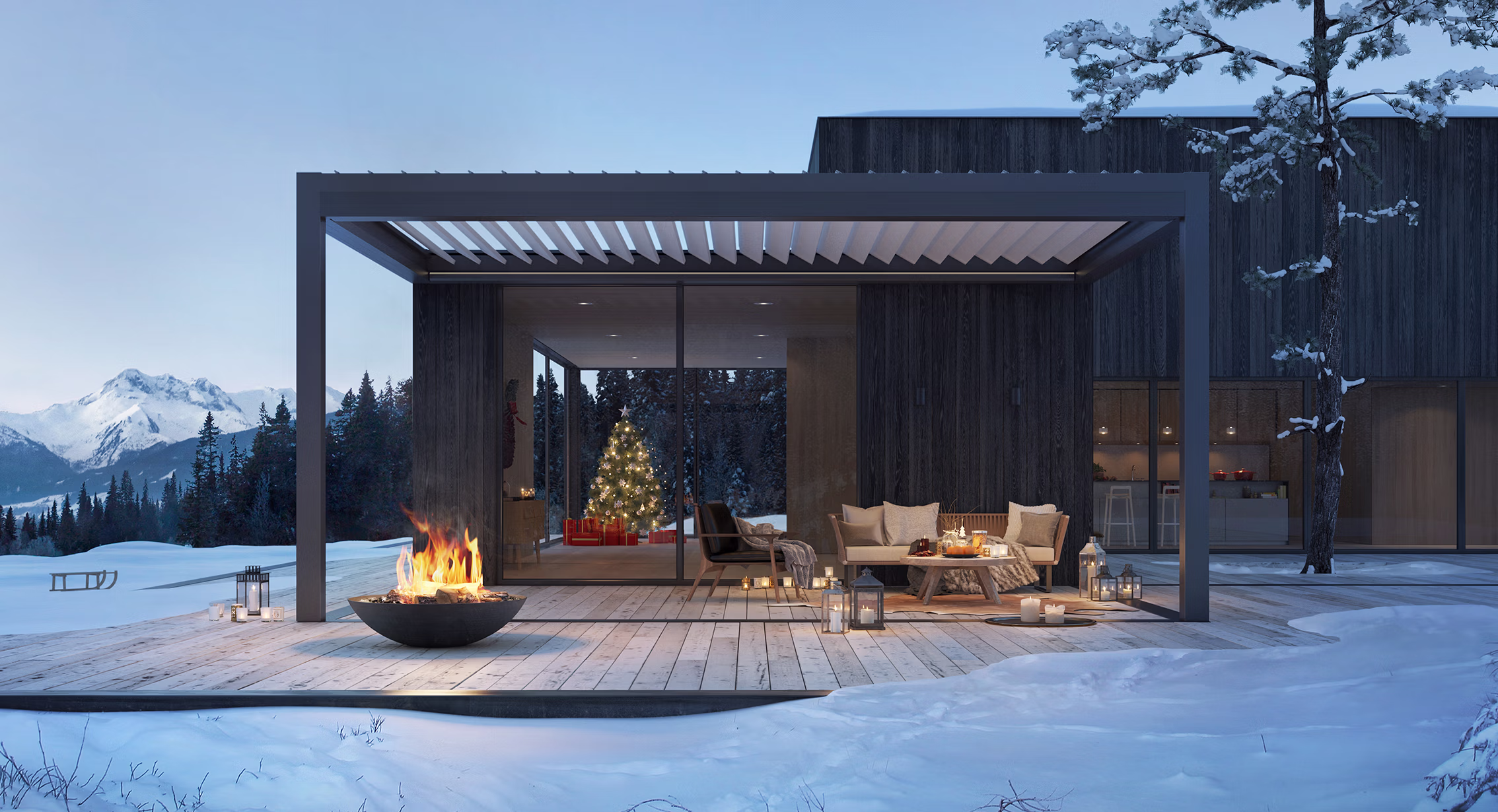 Schatteria Smart Lamellendächer