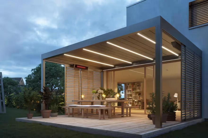 Lamellendach Warema Lamaxa L50