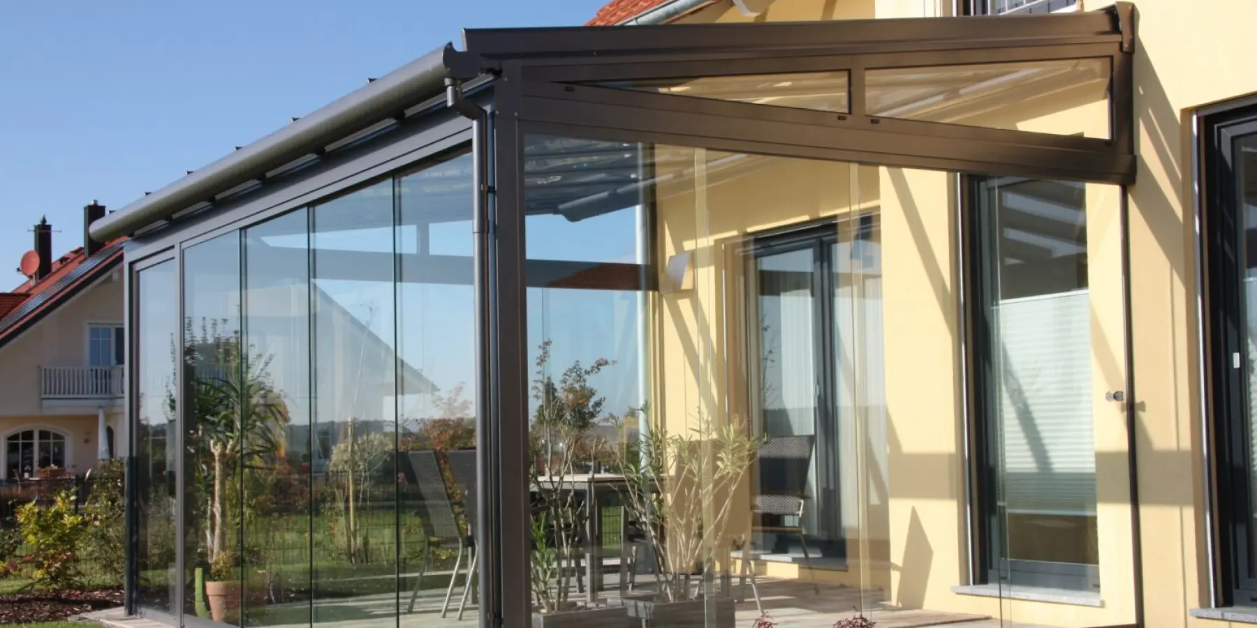 Gut zu wissen: Terrassendach mit Glaseindeckung