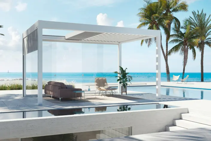 Vorteile eines Lamellendach als Terrassenüberdachung