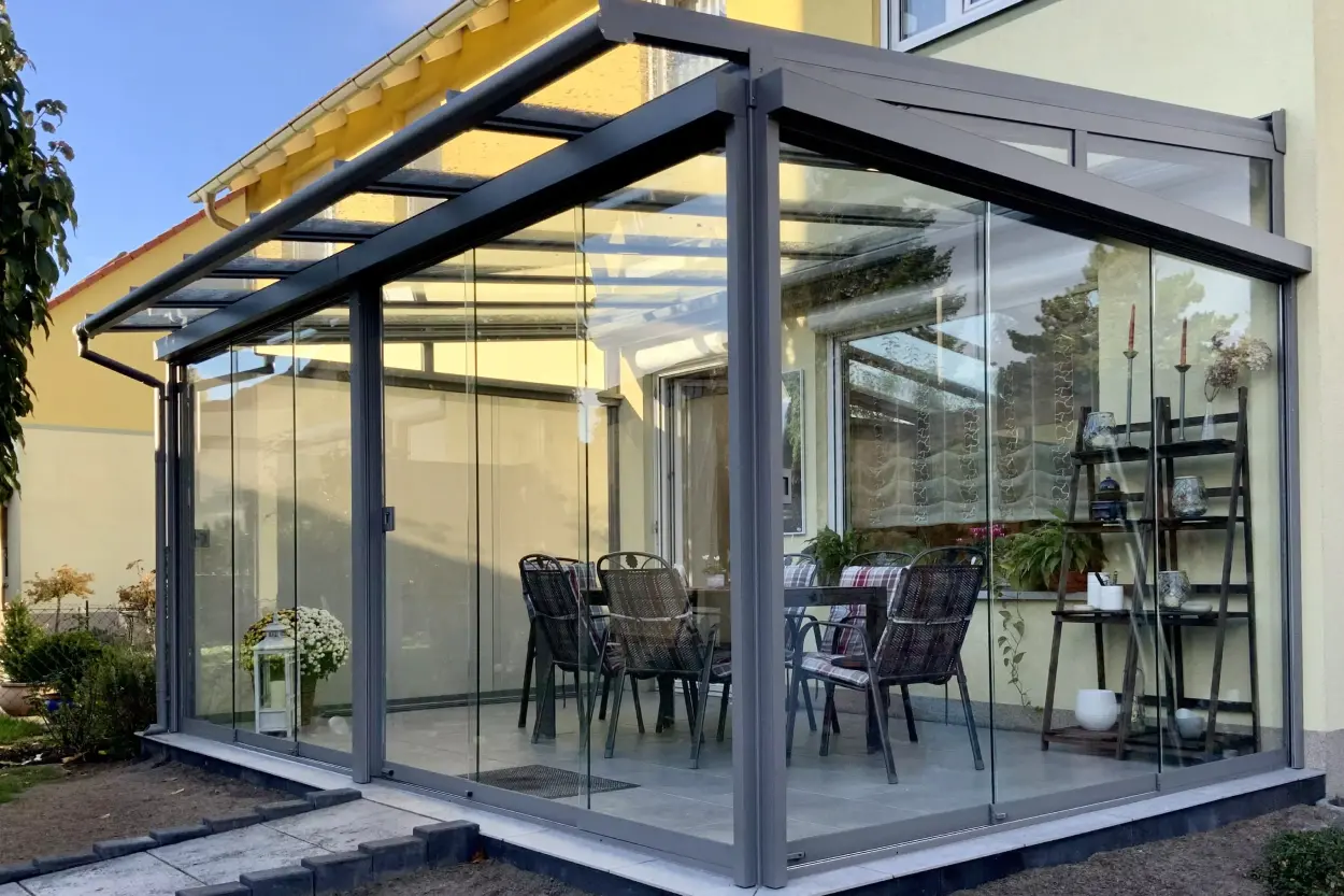 Terrassendach Panorama Smart als „Sommergarten“