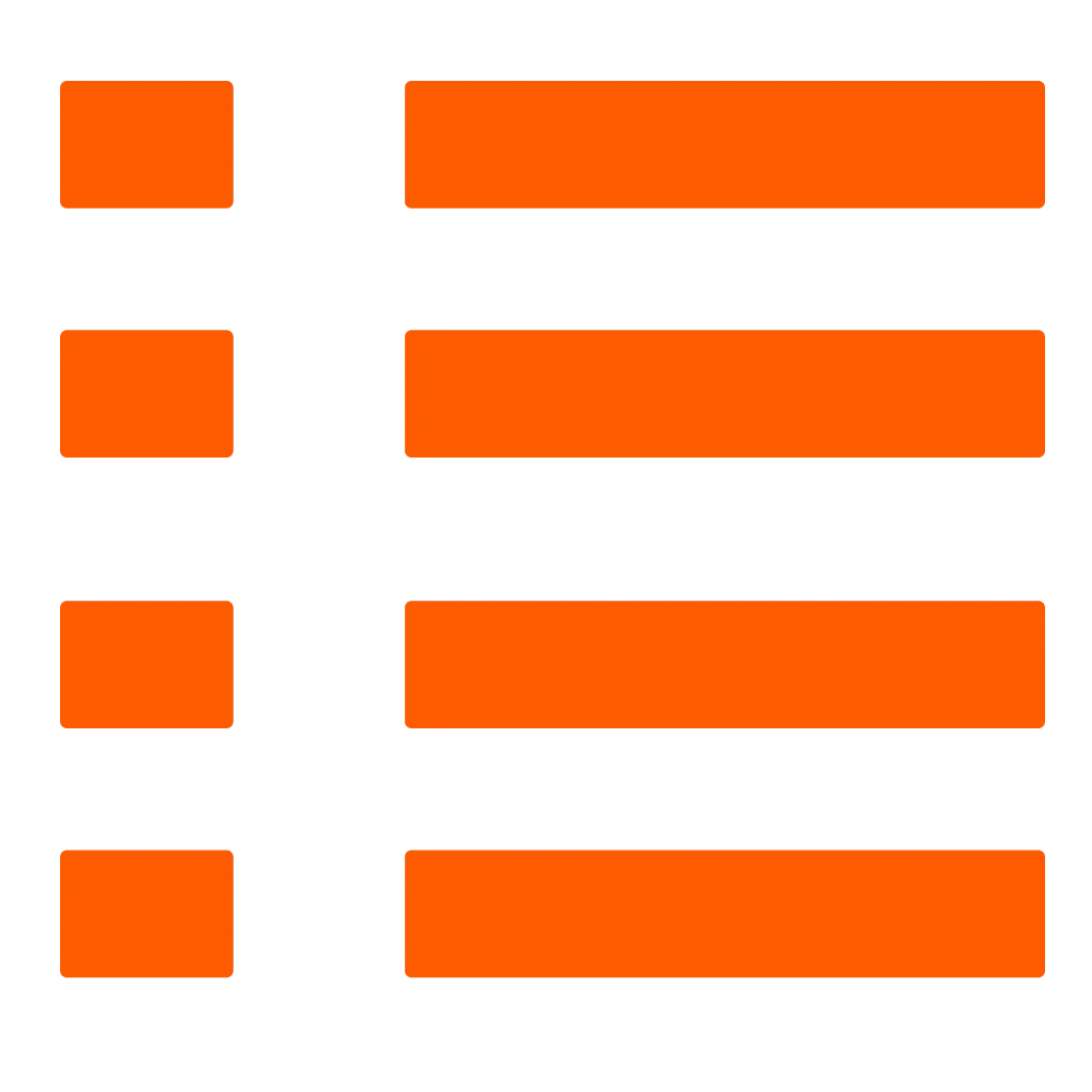 Checklist icon – Palletized order tracking and fulfillment process