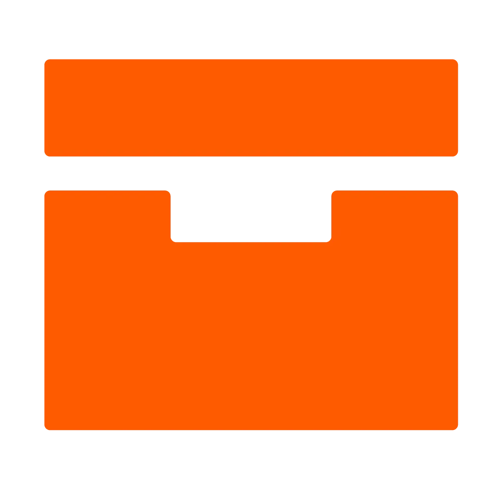 Box icon – Palletized inventory management and storage services