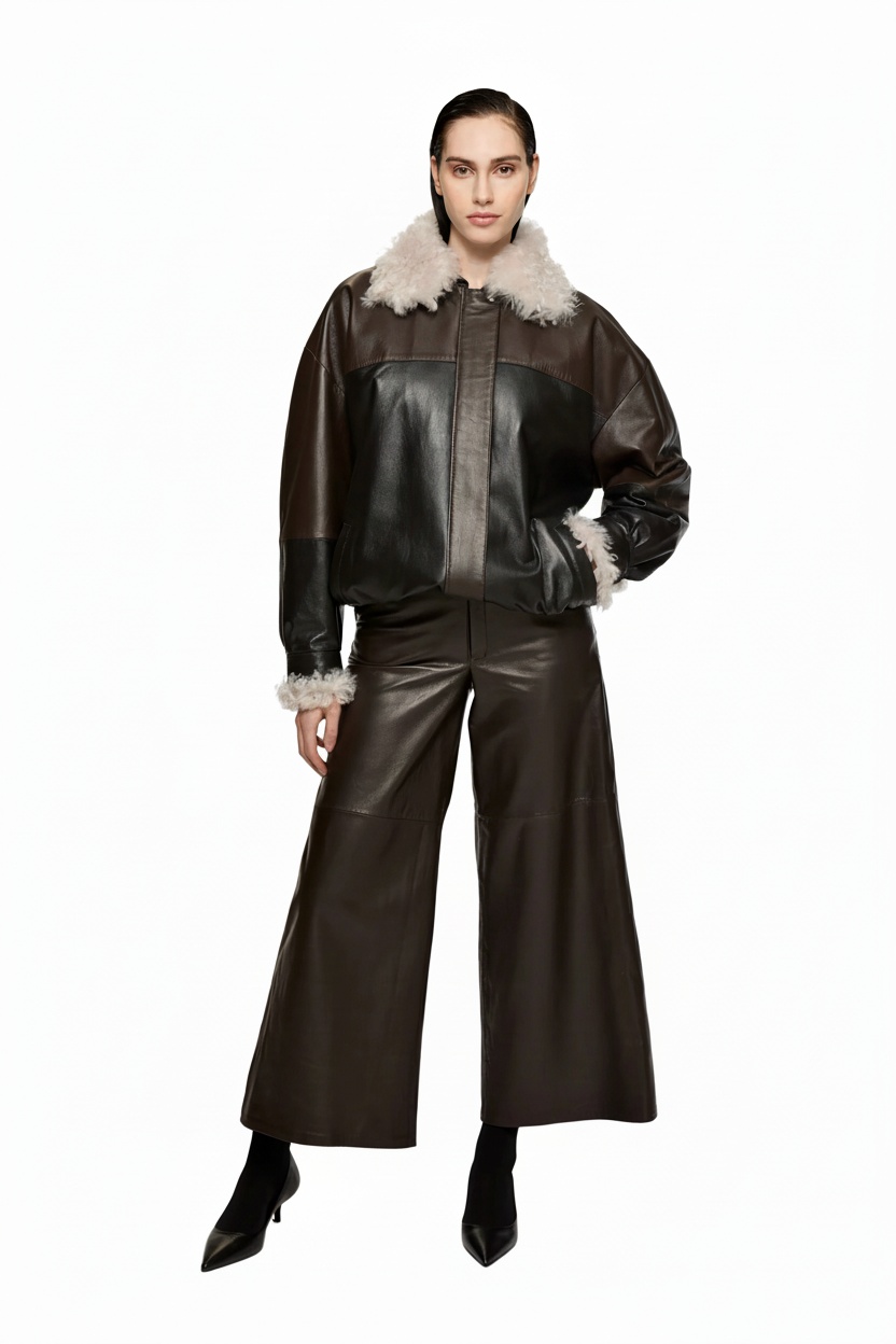 Zoe Bomber with detachable collar