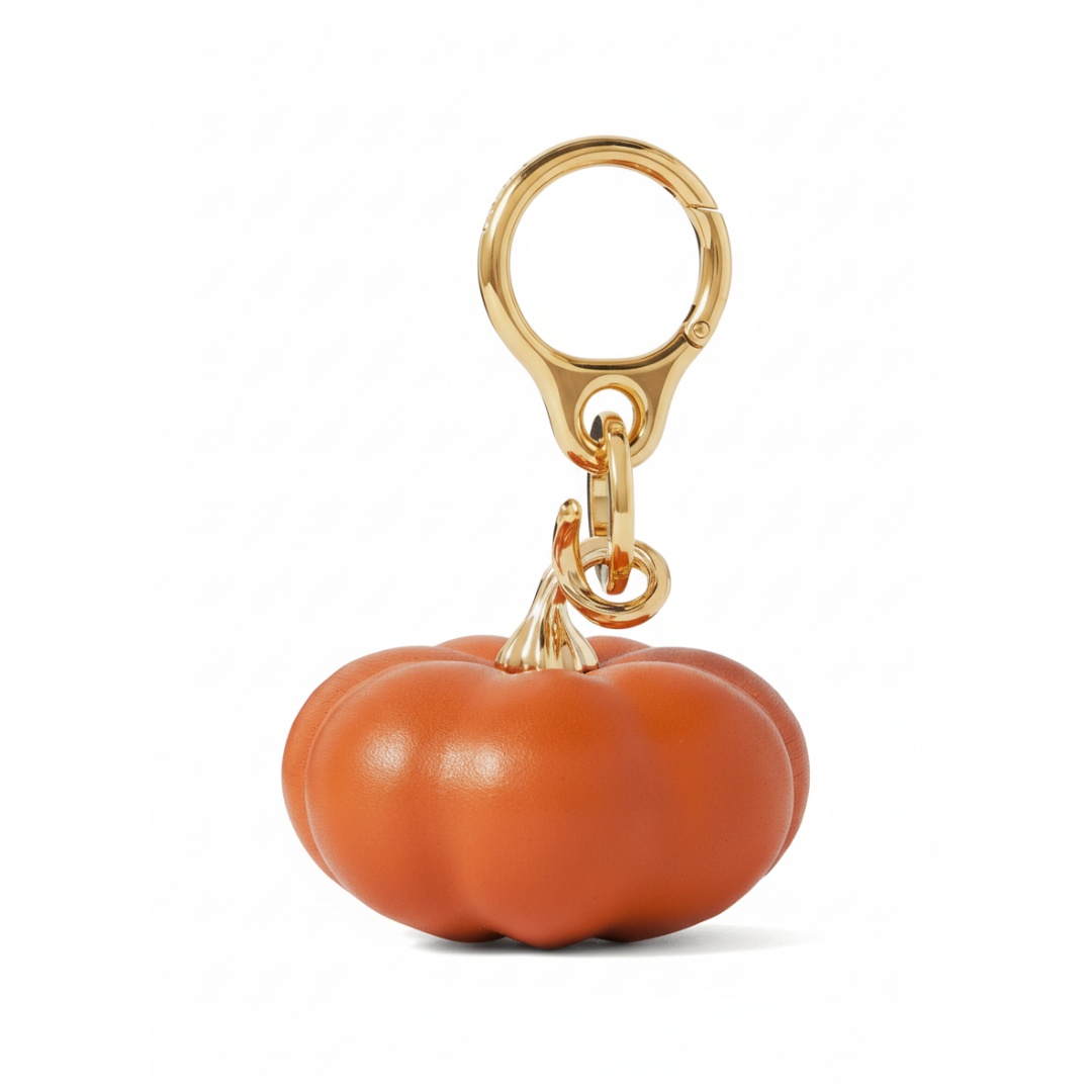 LOEWE - Pumpkin Gold-Tone and Resin Bag Charm 