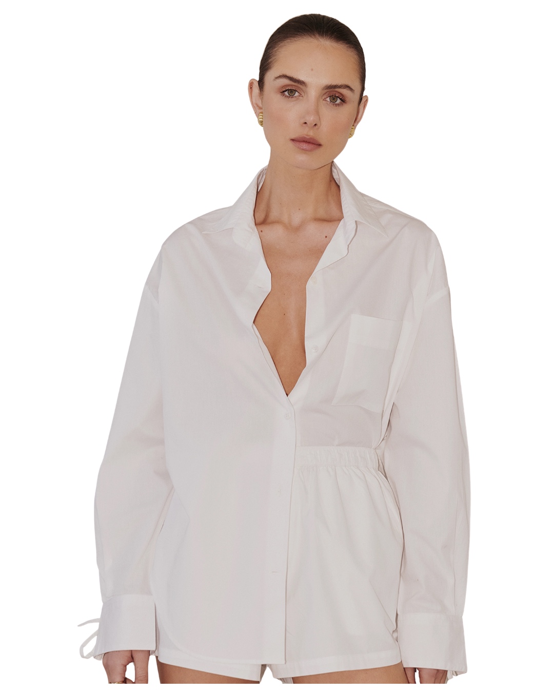 RESIDENCE - THE LUI SHIRT - WHITE