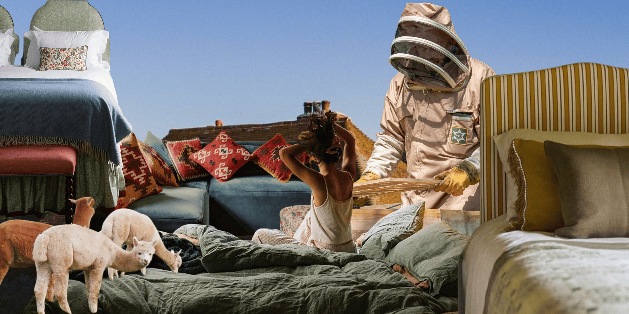 collage of UK staycation hotels