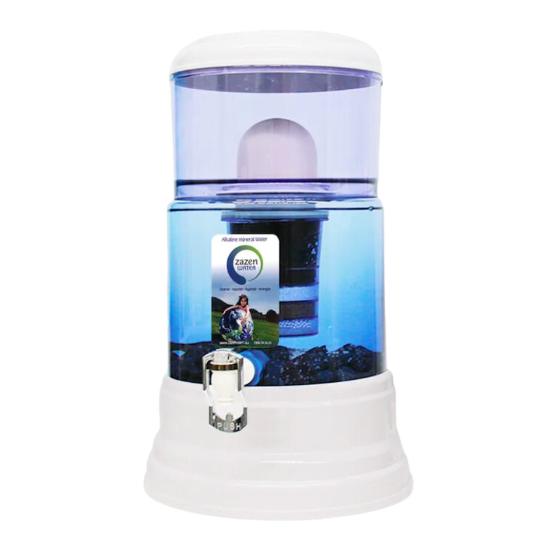 Zazen Alkaline Water Glass Bottom Tank