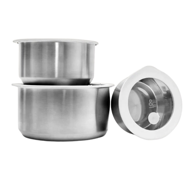 Seed & Sprout - Stainless Steel and Glass Food Containers