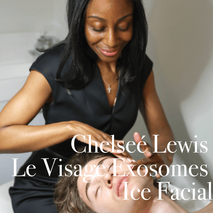 Chelseé Lewis Le Visage Exosomes Ice Facial