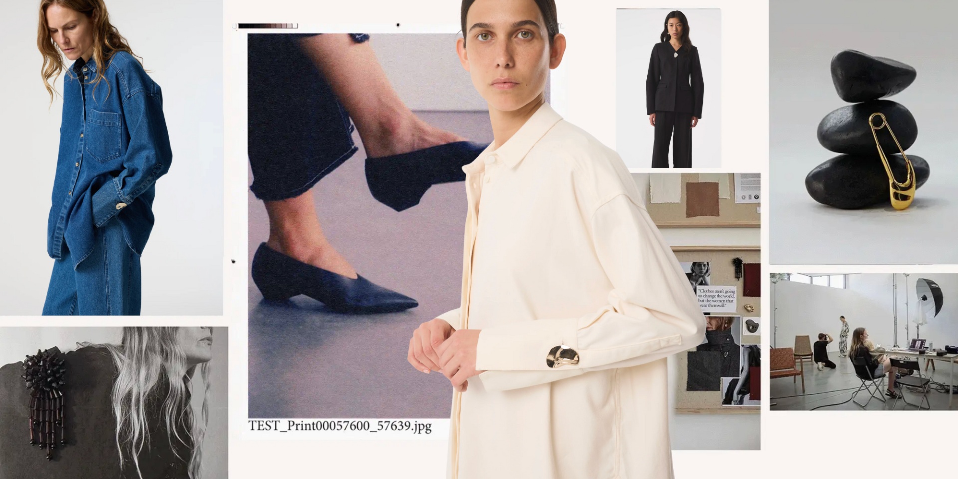 collage of models wearing Akyn