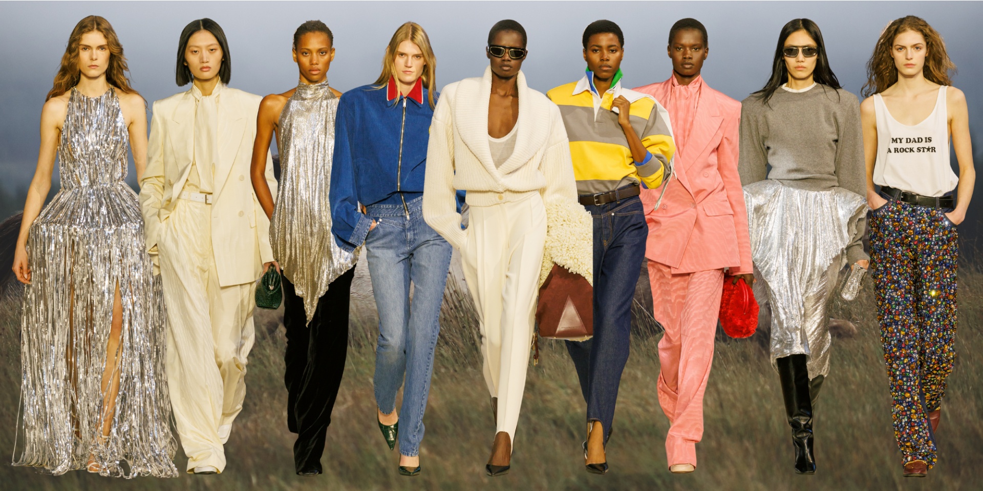 Stella McCartney AW26 runway models