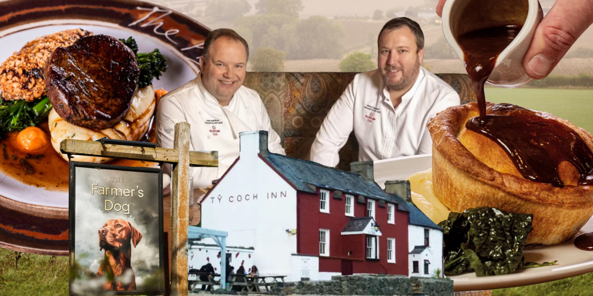 collage of UK best pubs