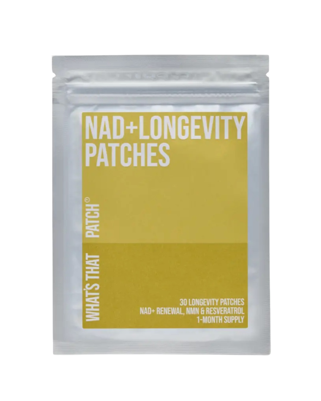 What's That Patch NAD+ Longevity Patches