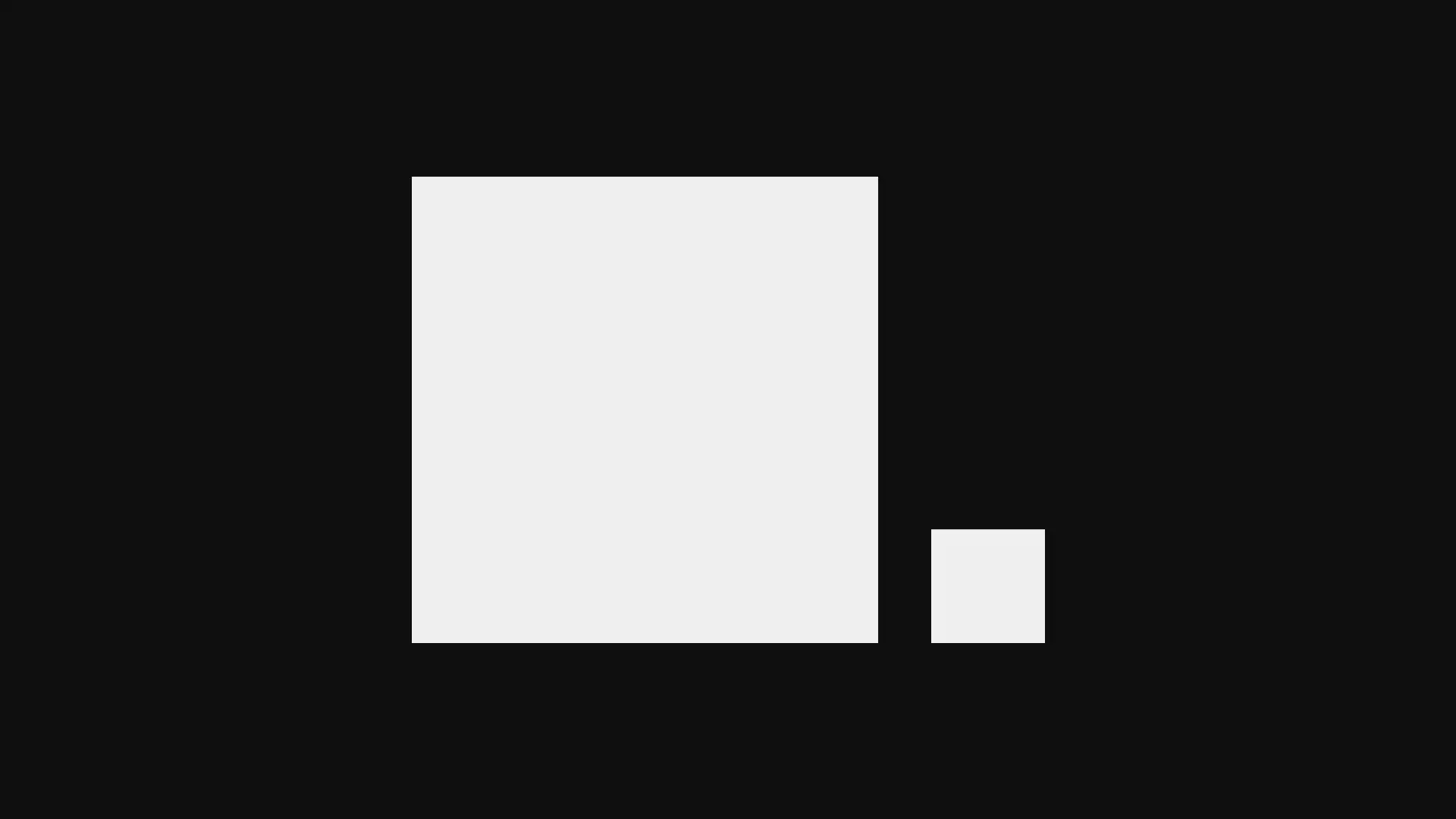 Contrast of size in design