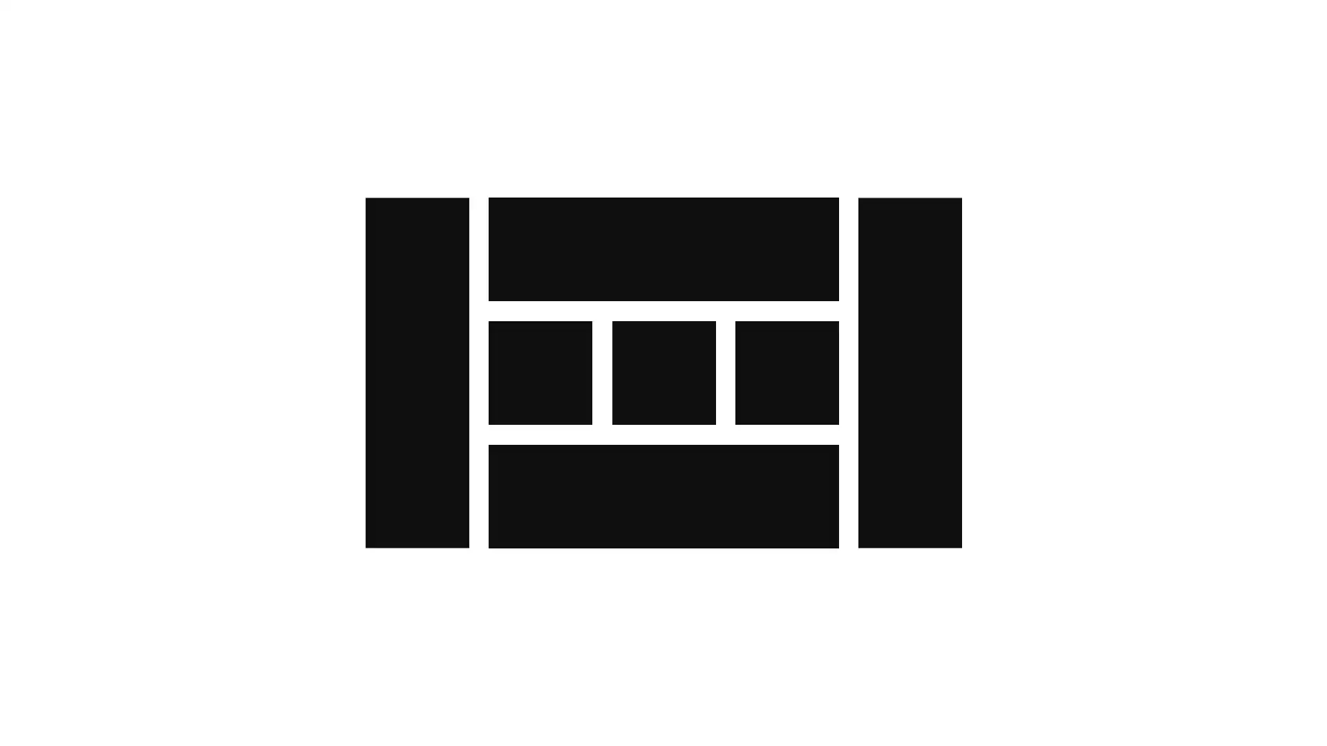 Example of low negative space in design