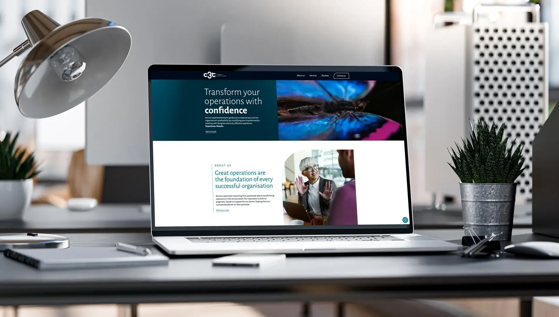 Website design and development C3T