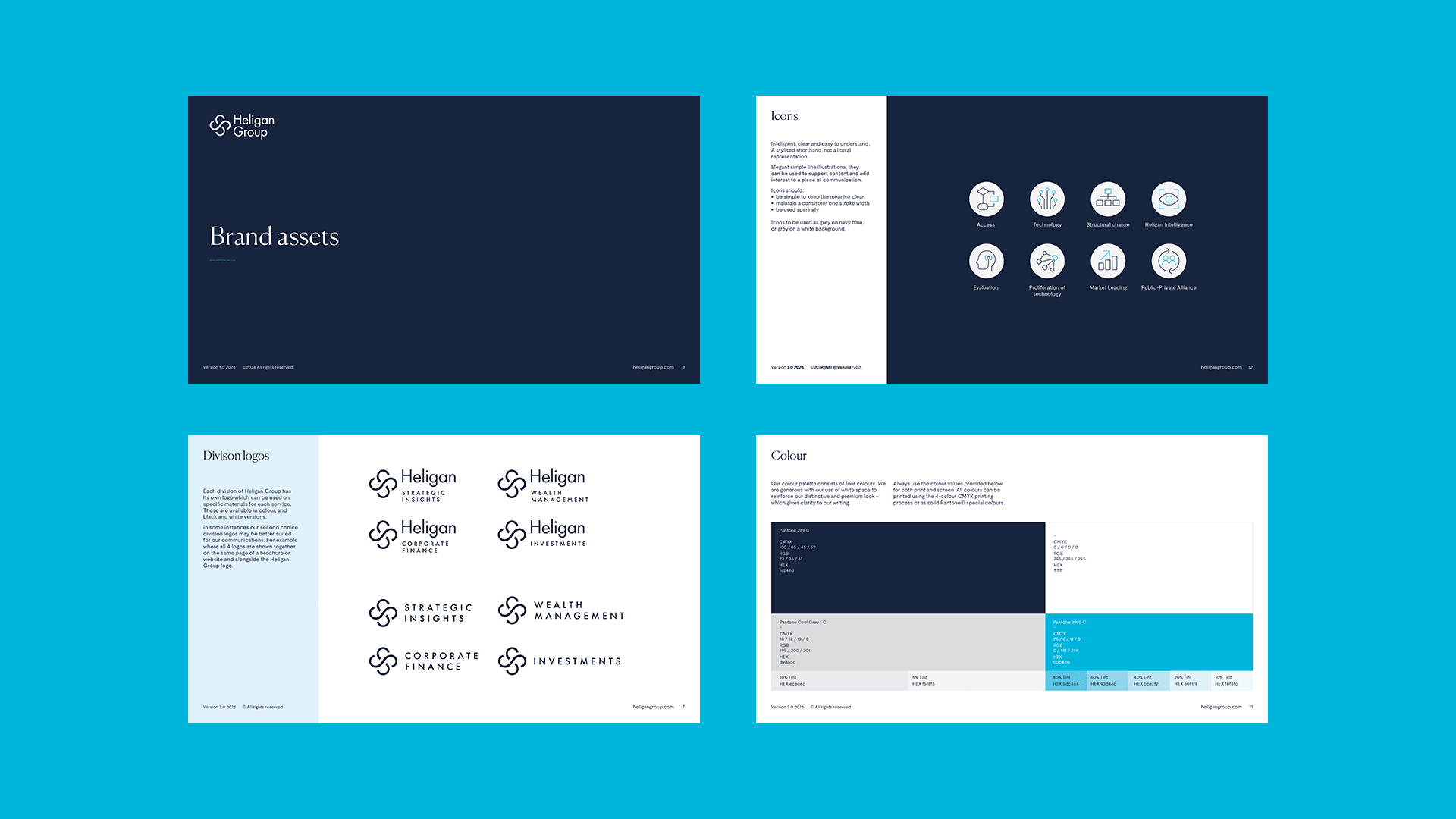 Heligan Group brand guidelines