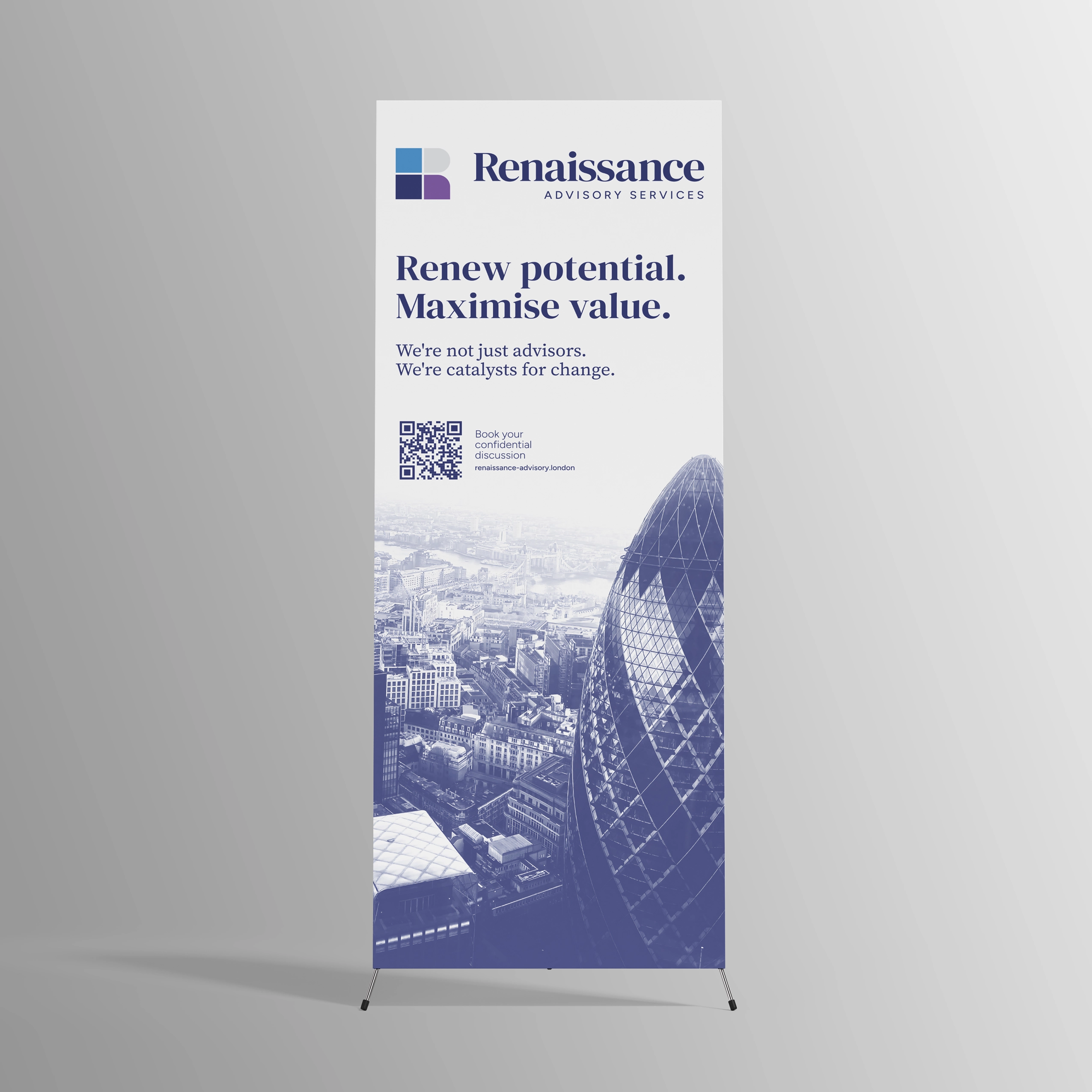 Renaissance Advisory stand design