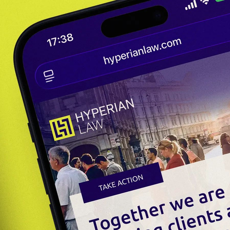 Hyperian Law branding