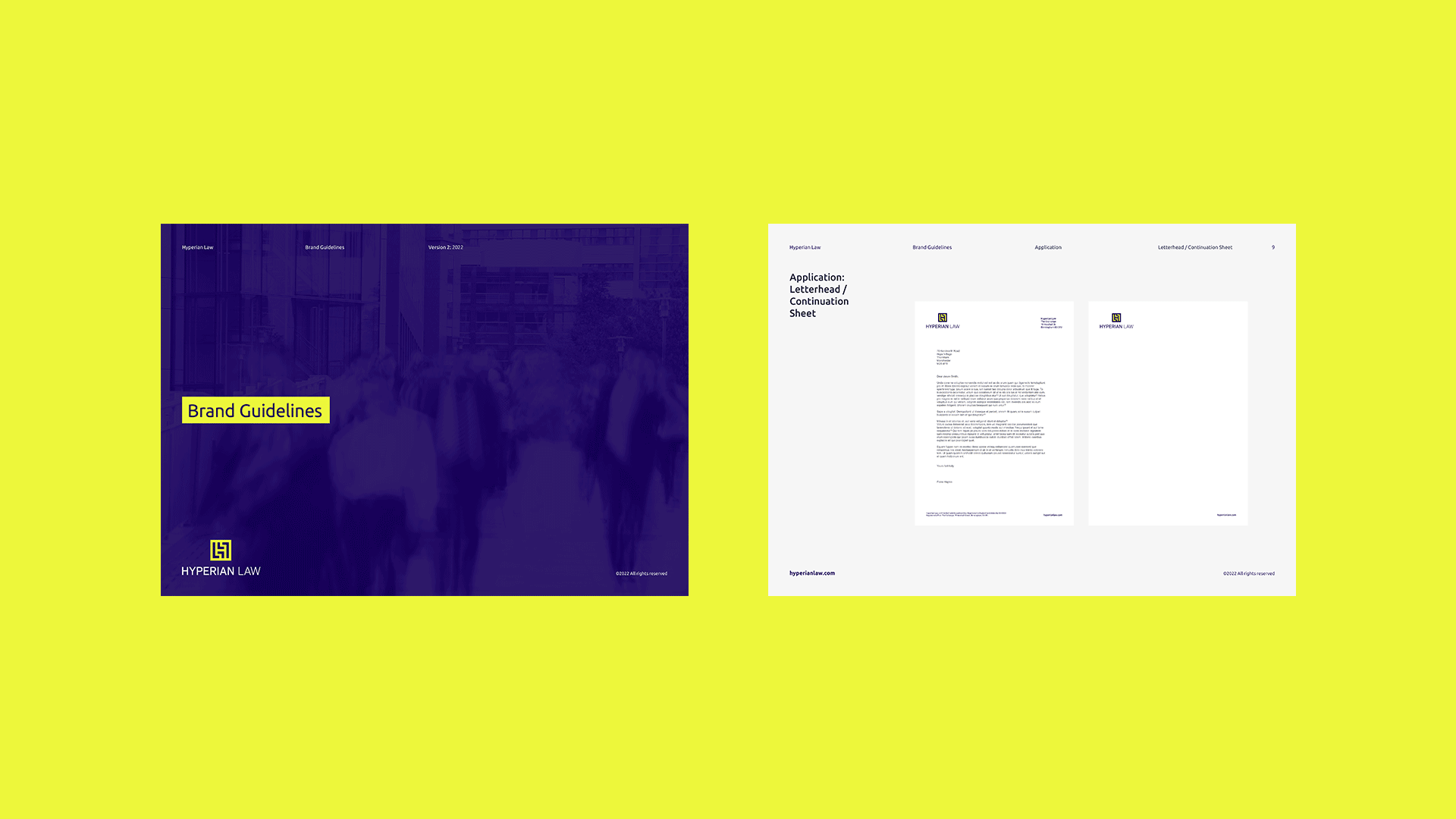 Hyperian Law brand guidelines